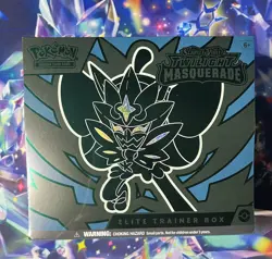 Factory Sealed Pokemon TCG Twilight Masquerade Elite Trainer Box (ETB) - Image 1