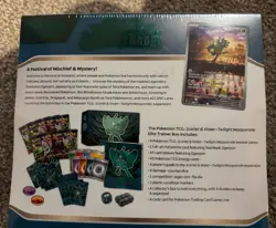 Pokemon Scarlet Violet TWILIGHT MASQUERADE Elite Trainer Box FACTORY SEALED - Image 3