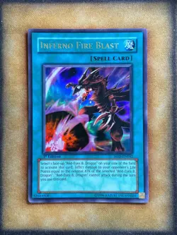 Yugioh Inferno Fire Blast SOD-EN042 Ultra Rare 1st Ed NM - Image 1
