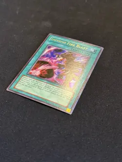 Yugioh! Inferno Fire Blast SOD-EN042 Ultra Rare 1st Edition NM - Image 2