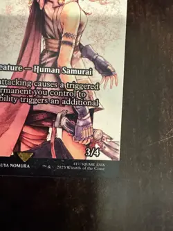 Lightning, Lone Commando (Showcase) 54 MTG Final Fantasy: Through the Ages (FCA) - Image 3