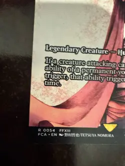 Lightning, Lone Commando (Showcase) 54 MTG Final Fantasy: Through the Ages (FCA) - Image 5