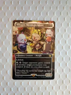 Stiltzkin, Moogle Merchant #565 (Borderless Track Foil) Final Fantasy MTG - Image 1