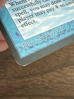 Magic The Gathering Ice Age Mystic Remora MTG LP - Image 4