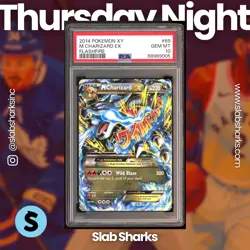 2014 POKEMON XY FLASHFIRE #69/106 M CHARIZARD EX HOLO PSA 10 - Image 1