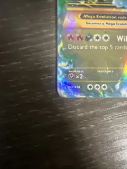 Pokemon TCG 2014 M Charizard EX Holo Card 108/106 Secret Rare - Image 5