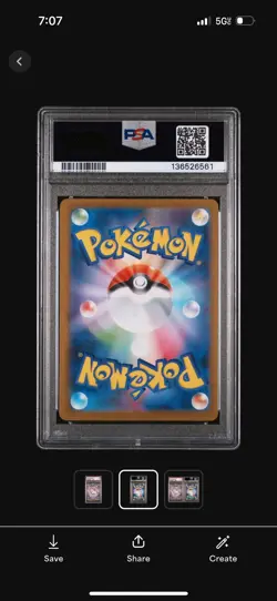 2025 POKEMON JAPANESE M1S-MEGA SYMPHONIA #087 MEGA GARDEVOIR ex SAR PSA 9 TCG - Image 2