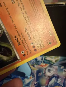 MP Pokemon TCG: Zygarde XY129 PRE RELEASE STAFF STAMPED XY Fates Collide Promo - Image 4
