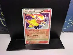 Pokemon Infernape LV.X Diamond & Pearl Rare Holo 121/130 120HP English TCG HP - Image 1