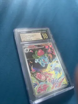 Pokemon Ivysaur AR Mega Brave Art Rare CGC 10 Pristine Japanese - Image 2