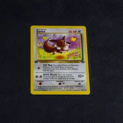 Vintage Pokemon TCG Jungle - Eevee 1st Edition- Near Mint Condition - Image 1