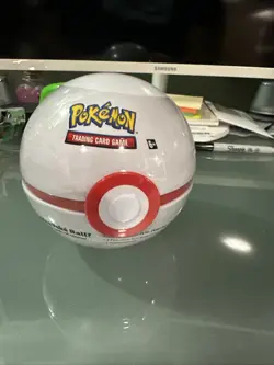 FACTORY SEALED Pokemon TCG Raid Ball Pokeball Tin C23 New - Image 1