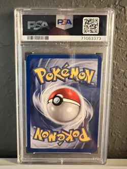 2000 Pokemon Team Rocket - #8 Dark Gyarados [1st Edition] Holo - PSA 9 - Image 2