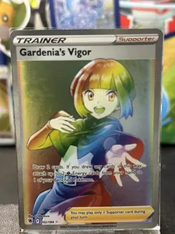 Pokemon Gardenia’s Vigor 202/189 Secret Rainbow Astral Radiance - Image 1