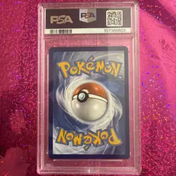 Pokemon Mew ex Paldean Fates Special Illustration Rare #232 PSA 9 Mint - Image 2