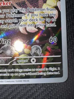 Pokemon TCG Noctowl 141 Full Art Stellar Crown Black Star Promo NM/M - Image 4