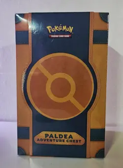 Pokemon TCG: Paldea Adventure Chest Factory Sealed Promo Box Collectors Edition - Image 1