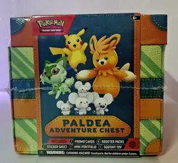 Pokemon TCG: Paldea Adventure Chest Factory Sealed Promo Box Collectors Edition - Image 5