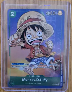 2023 One Piece Monkey.D.Luffy P-037 Anime Expo 2023 Sealed Promo Foil - Image 3