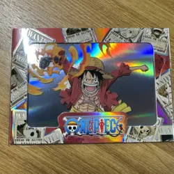 Cybercel One Piece S1 Super Rare Luffy UNSCANNED UNREDEEMED. ONP-01-22 - Image 1