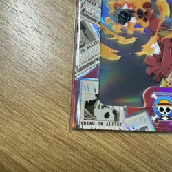 Cybercel One Piece S1 Super Rare Luffy UNSCANNED UNREDEEMED. ONP-01-22 - Image 5