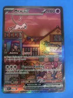Mew ex SVP 053 Scarlet & Violet 151 Black Star UPC Promo Pokemon TCG NM - Image 3