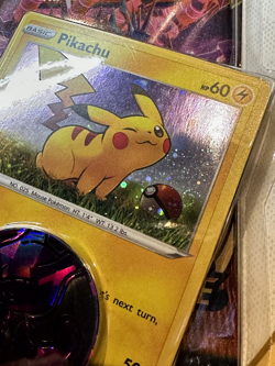 2020 Pokemon TCG Darkness Ablaze Pikachu Swirl 🍥 SWSH039 Blister Booster Pack - Image 3