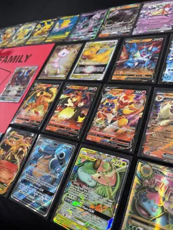 Pokemon Card Lot 100 Official TCG Cards Ultra Rare Included EX GX V MEGA + HOLOS - Image 2