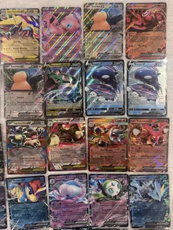 *LOT OF 64* Double Rare Pokemon Cards - Includes EX, Stamped Promos, V’s, Etc - Image 3