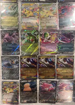 *LOT OF 64* Double Rare Pokemon Cards - Includes EX, Stamped Promos, V’s, Etc - Image 4