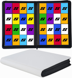 1000+ Pockets Trading Card Binder, 16 Pocket Ringless Side Loading Card Holder A - Image 1