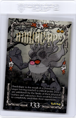 Annihilape Peruvian Halloween Pokemon card - Image 1