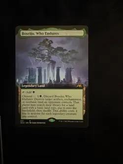 MTG English Boseiju, Who Endures (Extended Art) NM Normal Kamigawa: Neon Dynasty - Image 1