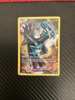 Dialga XY77 Holo Mythical Black Star Promo Pokemon Card MP - Image 1
