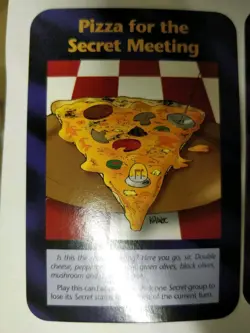 Pizza + Market : ILLUMINATI NEW WORLD ORDER LIMITED 1994 CARD GAME INWO - Image 1