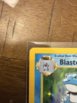 Pokemon TCG Base Set Blastoise Holo Card 2/102 Pokemon - Image 3