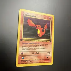 1st Edition Charmander 50/82 - Team Rocket - NM/LP+ Pokemon TCG Great Card - Image 3
