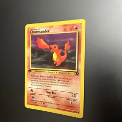 1st Edition Charmander 50/82 - Team Rocket - NM/LP+ Pokemon TCG Great Card - Image 4