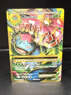 Pokemon M Venusaur EX XY Evolutions Holo Card 100/108 Ultra Rare Full Art B - Image 1