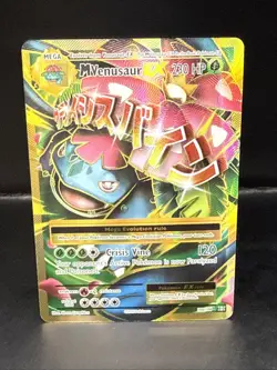 Pokemon M Venusaur EX XY Evolutions Holo Card 100/108 Ultra Rare Full Art B - Image 2