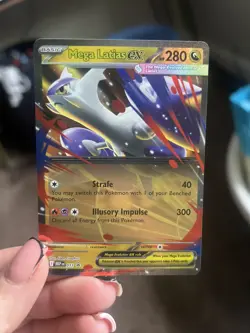 Mega Latias Ex Black Star Promo No.11 Mega Evolution Pokemon Card - Image 1