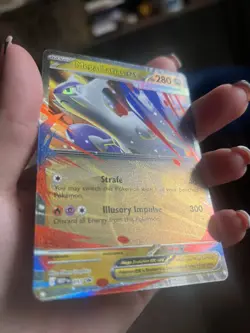 Mega Latias Ex Black Star Promo No.11 Mega Evolution Pokemon Card - Image 3