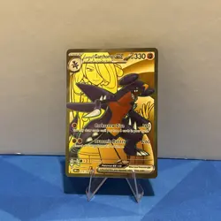 Pokemon TCG Cynthia's Garchomp EX Holo Ultra Rare Card 215/182 Destined Rivals - Image 1