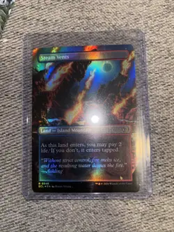 Steam Vents FOIL Borderless 348 Lorwyn Eclipsed ECL MTG Rare Land - Image 2