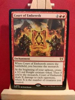 Court of Embereth - Wilds of Eldraine - Rare - NM - MTG - Image 1