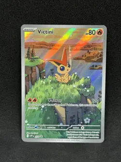 Pokemon-Victini 208 Scarlet & Violet Promo Mint - Image 1