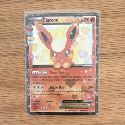 Pokemon Flareon EX RC6/RC32 Generations Radiant Collection Holo English - Image 1