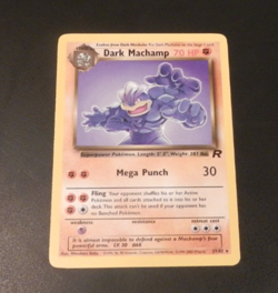 Dark Machamp 27/82 Team Rocket Stage 2 Rare Pokemon TCG, Near Mint. - Image 1