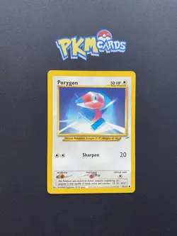 Pokemon TCG Porygon Neo Destiny 78/105 Regular LP. - Image 1