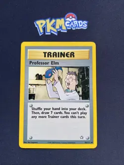 Pokemon TCG Professor Elm Neo Genesis 96/111 Regular LP. - Image 1
